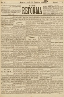 Nowa Reforma. 1898, nr 83