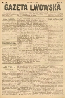 Gazeta Lwowska. 1883, nr 41