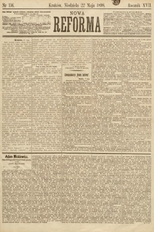 Nowa Reforma. 1898, nr 116