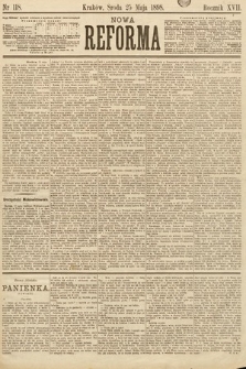Nowa Reforma. 1898, nr 118