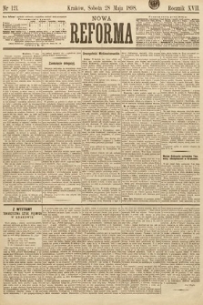 Nowa Reforma. 1898, nr 121
