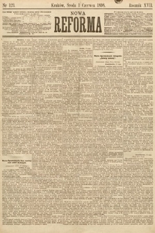 Nowa Reforma. 1898, nr 123