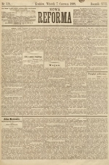 Nowa Reforma. 1898, nr 128
