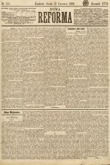 Nowa Reforma. 1898, nr 134