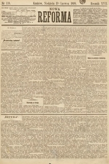 Nowa Reforma. 1898, nr 138
