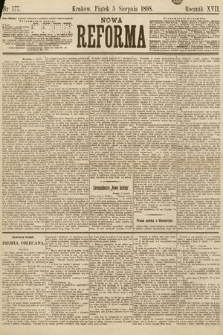 Nowa Reforma. 1898, nr 177