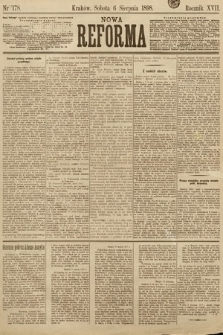Nowa Reforma. 1898, nr 178