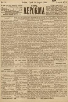 Nowa Reforma. 1898, nr 188