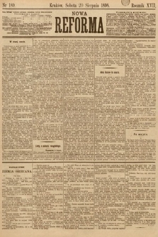Nowa Reforma. 1898, nr 189