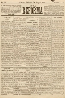 Nowa Reforma. 1898, nr 196