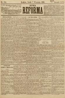 Nowa Reforma. 1898, nr 204
