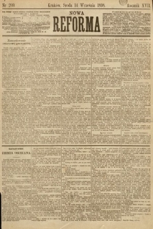 Nowa Reforma. 1898, nr 209