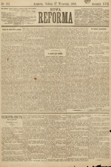 Nowa Reforma. 1898, nr 212