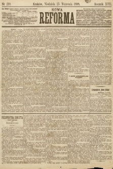 Nowa Reforma. 1898, nr 219