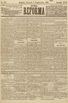 Nowa Reforma. 1898, nr 228