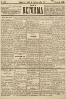 Nowa Reforma. 1898, nr 229