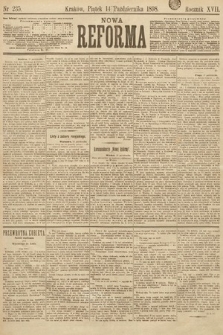 Nowa Reforma. 1898, nr 235