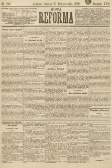 Nowa Reforma. 1898, nr 242