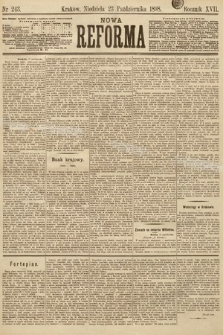 Nowa Reforma. 1898, nr 243