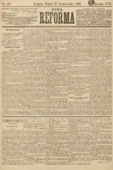 Nowa Reforma. 1898, nr 247