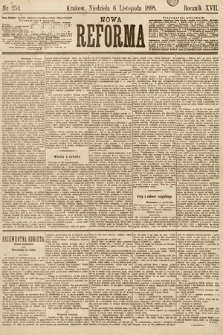 Nowa Reforma. 1898, nr 254