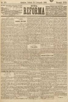 Nowa Reforma. 1898, nr 265