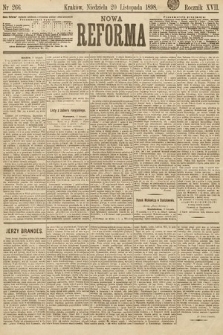 Nowa Reforma. 1898, nr 266