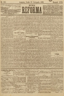 Nowa Reforma. 1898, nr 268