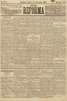 Nowa Reforma. 1898, nr 270
