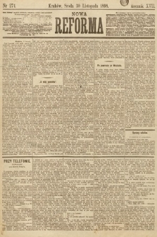 Nowa Reforma. 1898, nr 274