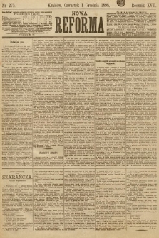 Nowa Reforma. 1898, nr 275