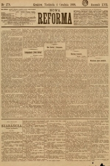 Nowa Reforma. 1898, nr 278