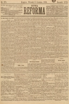 Nowa Reforma. 1898, nr 279