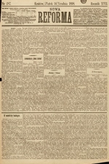 Nowa Reforma. 1898, nr 287