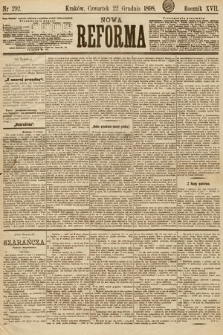 Nowa Reforma. 1898, nr 292