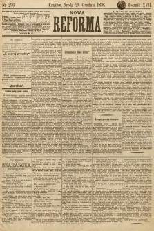 Nowa Reforma. 1898, nr 296