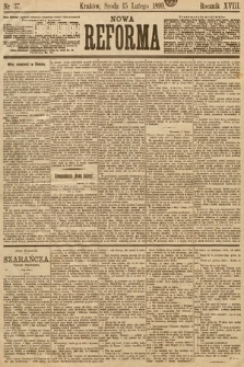 Nowa Reforma. 1899, nr 37