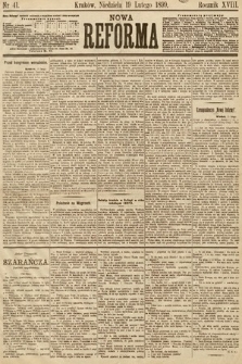 Nowa Reforma. 1899, nr 41