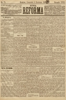 Nowa Reforma. 1899, nr 78