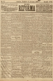 Nowa Reforma. 1899, nr 87