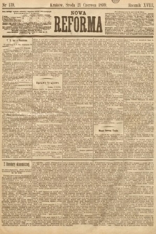 Nowa Reforma. 1899, nr 139