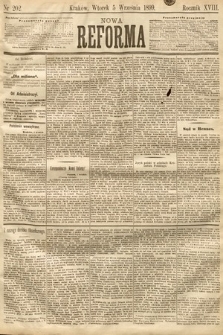 Nowa Reforma. 1899, nr 202