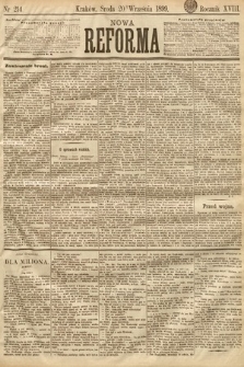 Nowa Reforma. 1899, nr 214