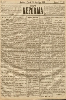 Nowa Reforma. 1899, nr 222