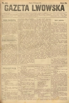 Gazeta Lwowska. 1883, nr 84