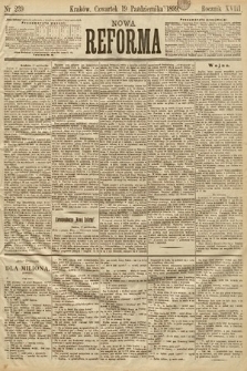 Nowa Reforma. 1899, nr 239