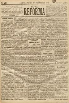 Nowa Reforma. 1899, nr 243