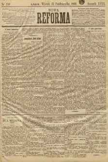 Nowa Reforma. 1899, nr 249