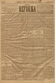 Nowa Reforma. 1899, nr 261