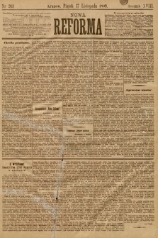 Nowa Reforma. 1899, nr 263